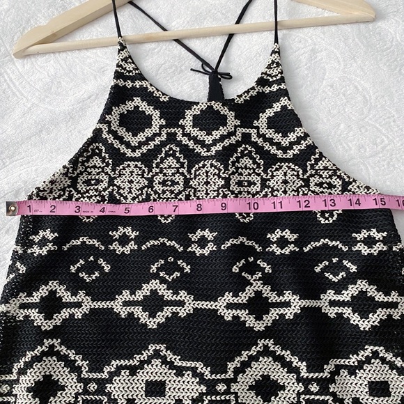 UO Staring At The Stars Black + White Sundress - Picture 3 of 8